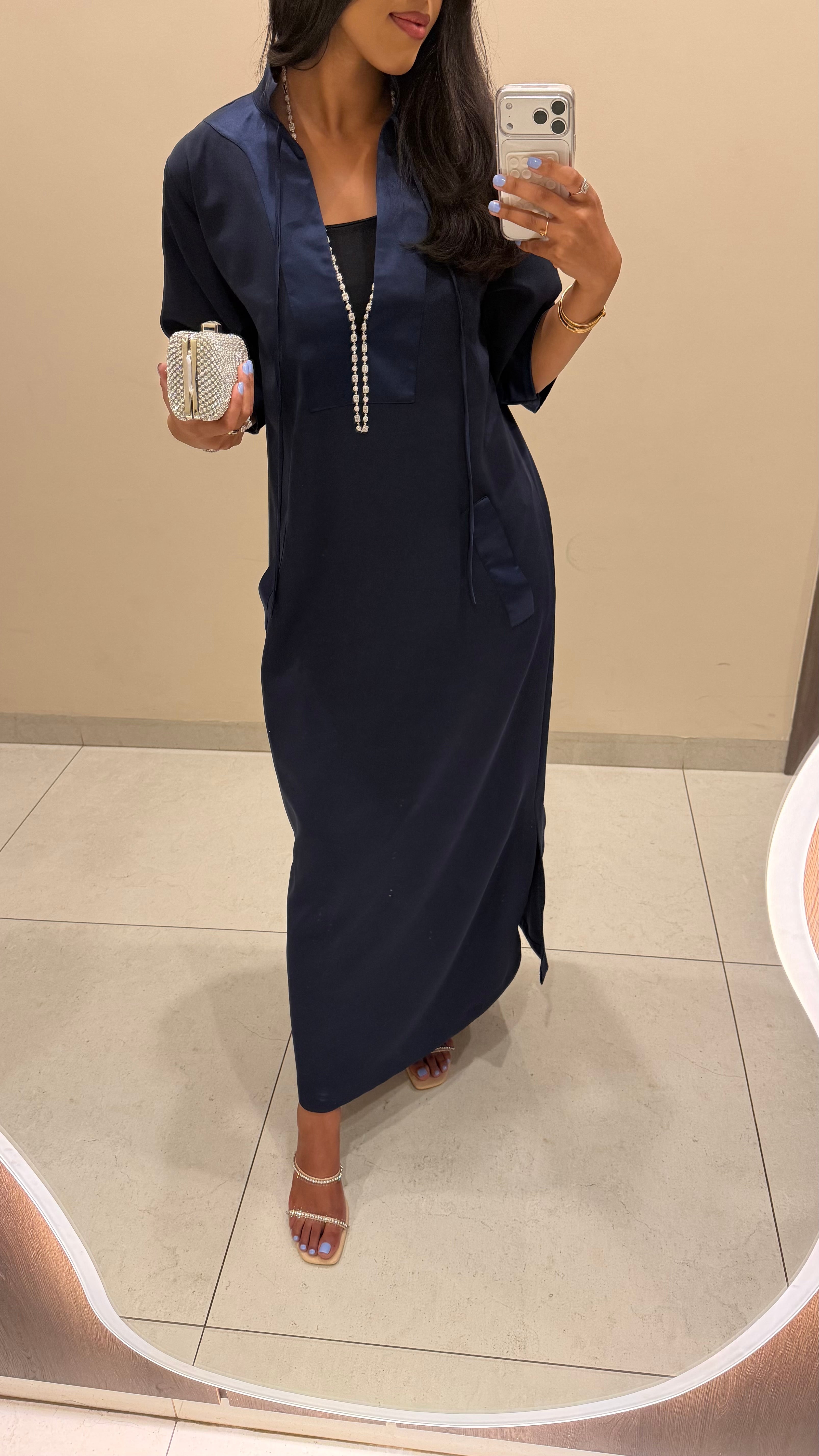 Navy Blue Everyday Dress